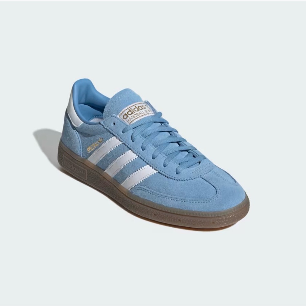 Adidas Light Blue Handball Spezial Shoes Size Men 7.5/Women 8.5